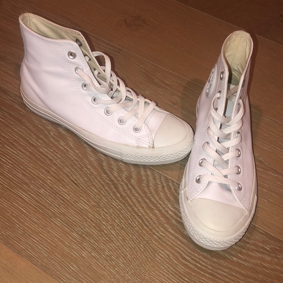 converse hi tops white